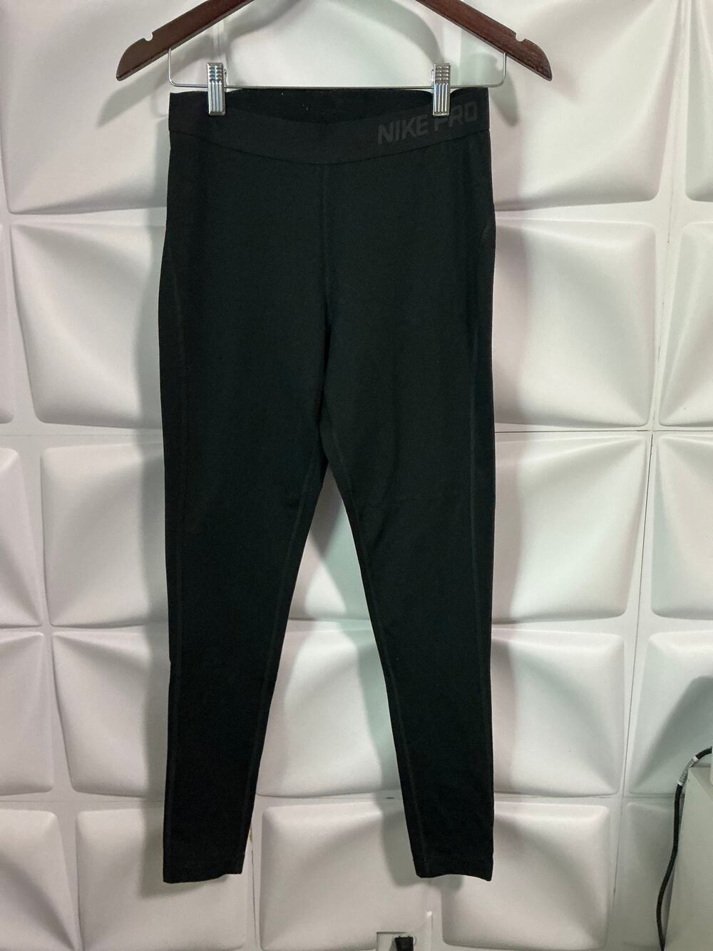 Nike Pro Black Dri-Fit Activewear Running Athletic Leggings Women's Size Large